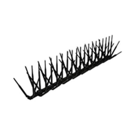 Bird-B-Gone Bird B Gone BBG2000-7BLK-10 Black Plastic Bird Spike - 10 ft. x 7 in. BBG2000-7BLK/10